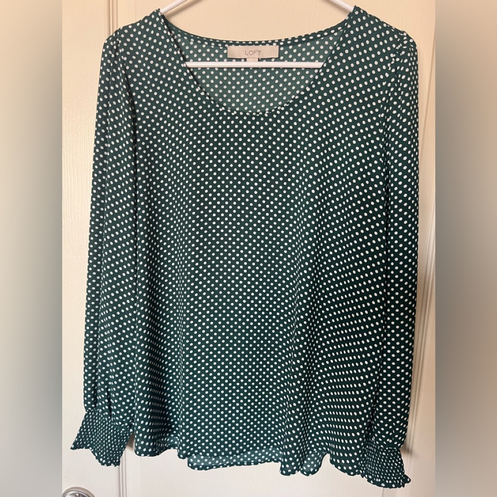 Loft long sleeve shirt, size medium